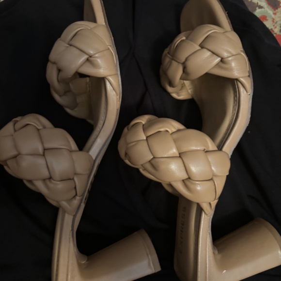 2 Row braided sandals. Very trendy now! - Picture 3 of 6